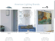 Tablet Screenshot of americanlightingbrands.com